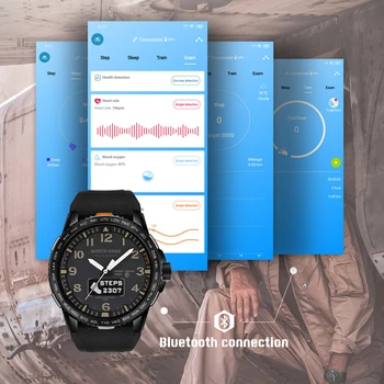 Smart Watch Šiaurės KRAŠTO Plūdė Dovanų Dirželis 1.3 colių Širdies ritmo Miego Stebėti Orų Prognozė Kvarco Žiūrėti VS Apache SmartWatch Vyrai