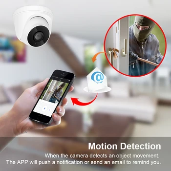 Zoohi Wifi Kamera, Stebėjimo Kameros, Patalpų 1080P Namų Kamera HD Dviejų krypčių Garso Belaidžio Saugumo kamerų Onvif Naktinio Matymo