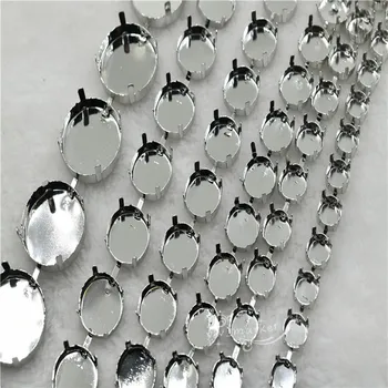 Stiprus tuščios taurės sidabro grandinės didelio dydžio apvalių cirkonio 6mm 8mm 10mm 12mm 16mm 18mm kaip 14mm Papuošalų Litavimo pagal kiemas