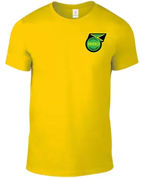 Jamaika 2019 Marškinėliai VYRIŠKI Futbolo Legenda Soccers 2019 Naujausias Medvilnės Cool Dizaino 3D Tee Marškinėliai Įrengtas T Shirts