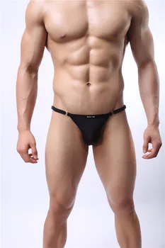 Vyrų Kelnės Sexy Apatiniai Reguliuoti Vienas dydis Atitiktų S-3XL Kvėpuojantis Kelnės Vyrams apatinės Kelnės Poliesterio Jaukus Vyrų Bikini Trumpikės
