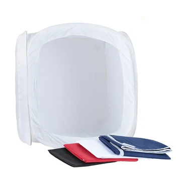 Godox 30 x 30 cm Foto Studija softbox Fotografavimo Palapinė Softbox Lauke foto šviesos palapinėje+nešiojamas krepšys+ 4 Backdrops