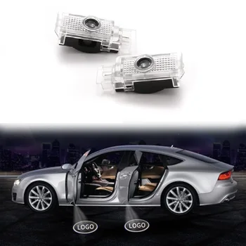 2 VNT Mercedes amg led automobilio duris šviesos logotipas projektoriaus šviesos mandagumo sveiki lempa emblema projekcija Mercedes benz W203