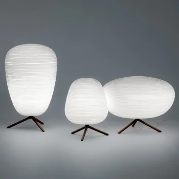 E27 Modernus Stalo Lempa Už Kambarį Šiuolaikinio Stalo Lempos Naktiniai staleliai, Lempa, LED Dekoratyvinis Stiklas, stalo lempa
