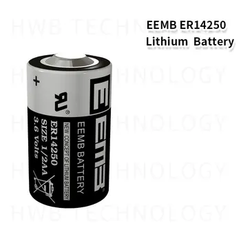 5VNT/daug EEMB ER14250 1/2AA 3,6 V 1200mAH PLC ličio baterijos, pramoniniai matavimo įranga ir priemonės, baterijos