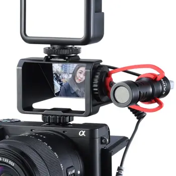 Plastikiniai Apversti Ekrano Laikiklis Periskopas Vlog Selfie Stovas Laikiklis So-ny A6000 A6300 A7II A7RIII A7M3 Priedais Rinkinys T8WC