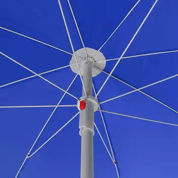 1,8 m Lauko Paplūdimio Skėtis Reguliuojamas Plieno Polių Sodo Lauko skėtį nuo saulės Skėtis Apvalus atspalvį Skėtis Baseinas Kempingas Iškylą