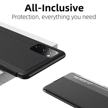 Smart View Flip Case For Samsung Galaxy S20 FE Atvejais Odos dangą, 