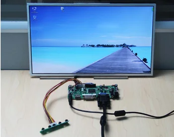 Yqwsyxl Kontrolės Valdyba Stebėti Rinkinys LTN140AT01 HDMI+ DVI+VGA LCD LED ekrano Valdiklio plokštės Tvarkyklės