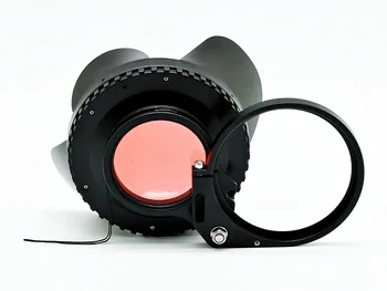 Kamera 67mm 0.7 x fisheye plataus kampo objektyvas Dome Uosto su flip adapteris, skirtas po vandeniu Vandeniui korpusai