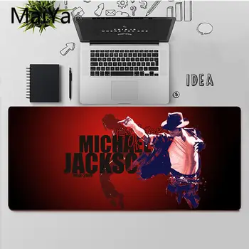 Maiya Aukščiausios Kokybės Michael Jackson Nešiojamas Kompiuteris Kilimėlis Nemokamas Pristatymas Didelis, Mouse Pad Klaviatūros Kilimėlis