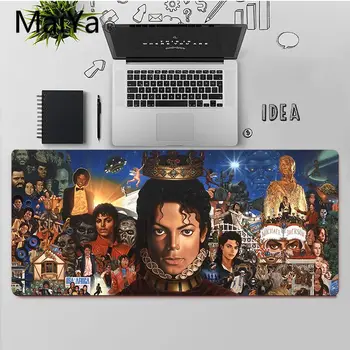Maiya Aukščiausios Kokybės Michael Jackson Nešiojamas Kompiuteris Kilimėlis Nemokamas Pristatymas Didelis, Mouse Pad Klaviatūros Kilimėlis