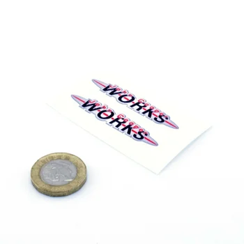 MINI COOPER S-WORKS adhesivo autocollant lipdukai adesivo adesivi aufkleber pack 2 