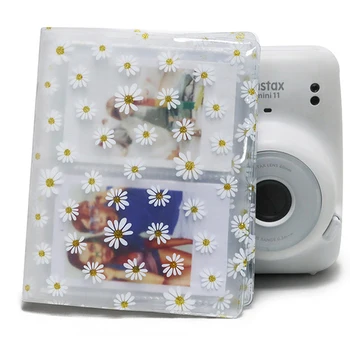 3 Colių Skaidrus, Daisy 64 Kišenėje Nuotraukų Albumą Polaroid & Fujifilm Instax Mini 