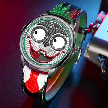 Joker Žiūrėti Vyrų Top Brand Prabangių Mados Asmenybės Lydinio Kvarciniai Laikrodžiai Vyrams Limited Edition Dizaineris Laikrodžiai