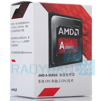 Naujas Box AMD A10-Series A10 7800 A10-7800 3.5 GHz Quad-Core CPU Procesorius AD7800YBI44JA Socket FM2+ su CPU Aušinimo ventiliatorius