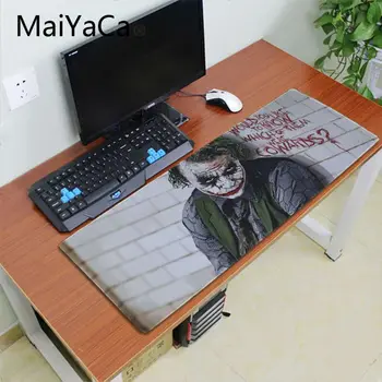 Maiyaca Arkham City Joker Heath Ledger Kilimėlis žaidimų pelės mygtukai xl Greičio Klaviatūros, Pelės kilimėlis, Nešiojamojo KOMPIUTERIO, nešiojamojo kompiuterio stalas padas