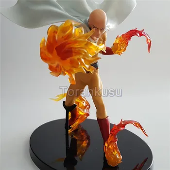 Anime išsiaiškinti Vieną Punch Vyras Saitama Sensei Kolekcines Žaislas DXF Veiksmų Skaičius, Herojus Raudona Poveikio Galia PVC Lėlės Modelio Vaikams