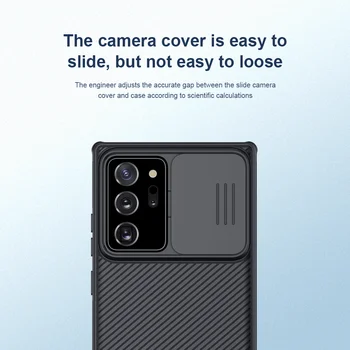 Dėl Samsung Note 20 Ultra Atveju Korpusas Nillkin Fotoaparato Objektyvą, Apsaugoti Apsauga, Telefono Dangtelį Atvejais, Samsung Galaxy Note20 Ultra