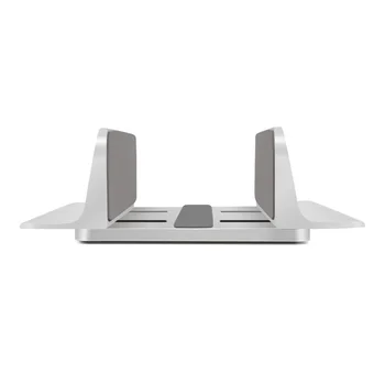 Aliuminio Vertikaliai Reguliuojamas Nešiojamas Stovas Laikiklis, skirtas MacBook Air Pro 16 13 15 iPad Užsisakyti Erdvės Taupymo Darbalaukio Nešiojamojo kompiuterio Aušinimo Stovas