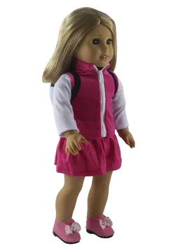 Mados Lėlės Drabužių, Žaislų Rinkinys Drabužiai, Apranga 18 colių Amerikos Lėlės Drabužius Daugelis Stilių Pasirinkimas X115