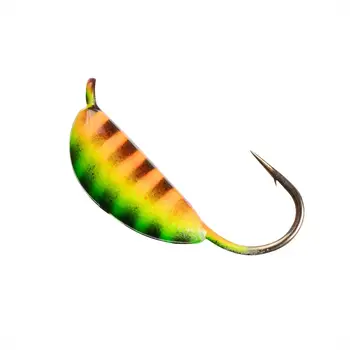 Mormyshka Vilkas Rygos bananų su ausų avarijos 2,5 mm 0.40 gr 18 (mw-2025-18) Helios