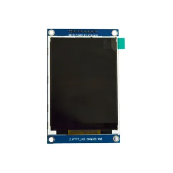 SPI ILI9341 ratai LCD modulis 240*320 8 smeigtukai HD spalvų ekranas 2.8 colių TFT ekranas