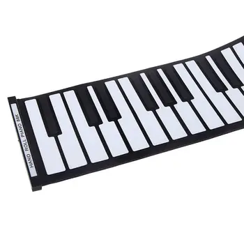 88 Klavišų USB Roll up, Roll-up Elektroninę Pianino Klaviatūrą Profesinės