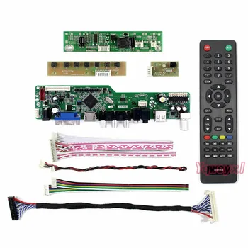 Yqwsyxl Rinkinys LTM230HT05 1920*1080 TV+HDMI+VGA+AV+USB LCD LED ekrano Valdiklio Tvarkyklę Valdyba