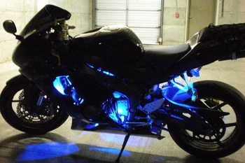 Motociklo RGB LED Juostos Atmosferą, Dekoratyvinis Apšvietimas Nuotolinio Valdymo Yamaha YZF-R1 YZF-R6 YZF-R25 YZF-R3 YZF-R125 YZF-R15