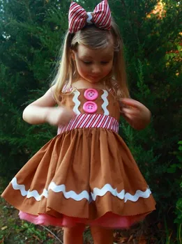 Baby Girl Dress 2018 M. Vasaros Vaikų Kelio ilgis Poliesteris Suknelės Mergaitėms, Vaikams, Dirželis Atsitiktinis Mygtuką Apdailos Plisuotos Suknelė