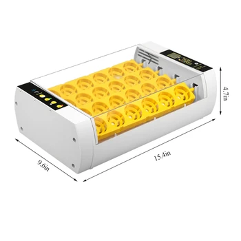 LED Aukšto efektyvumo Automatinė Kiaušinių Inkubatorius Automatinė Kiaušinių Inkubatorius Su Temperatūros Kontrolės Vištų, Ančių, Žąsų, Putpelių Kiaušiniai