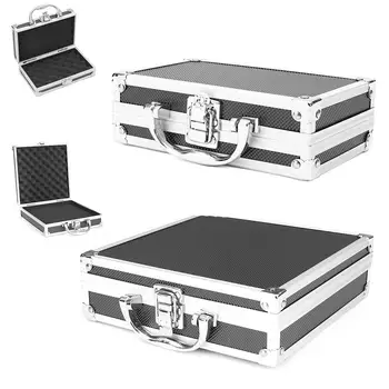 Įrankių dėžė Aliuminio Lydinio Rinkinys Saugojimo Bylos Nešiojamų Įrankis Atveju, Kelionės Bagažo Organizatorius Atveju, seifas, CSV