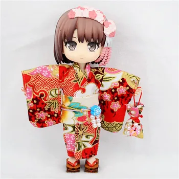 Ob11 kūdikių drabužiai antikvariniai kimono kūdikių drabužiai TGS molio žmonės gali dėvėti gražus mazgas kiaulių 1/12 BJD doll drabužių priedai
