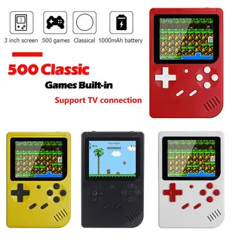 500-1 Žaidimai Mini Nešiojamą Žaidimų Žaidėjas Retro Vaizdo Konsolės 8 Bitų 3.0