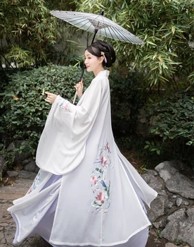 Kinijos Liaudies Šokių hanfu suknelė Retro Tang Dinastijos Princesė Cosplay Etape Dėvėti Azijos Tradicinės kinų Hanfu moterų Pasakų Suknelė