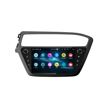 Android 10.0 PX6 DSP Už Hyundai I20 2018 2019 Automobilio Multimedijos Grotuvas Stereo Nr. Radijo DVD GPS Navigacijos Galvos vienetas ekranas, Garso