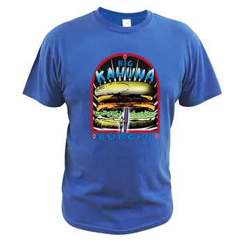 Pulp Fiction Marškinėliai Filmą Big Kahuna Mėsainiai T-shirt ES Dydis Medvilnė Įgulos Kaklo Aukštos Kokybės Retro Tee Viršūnės