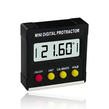 RZ Kampas Matlankis Universalus Kampine 360 Laipsnių Mini Elektroninis Skaitmeninis Matlankis Inclinometer Testerio Matavimo Įrankiai