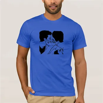 Mans Begėdis T-Shirt Vyrai Gėjų Mylėtojas Mickey Milkovich Begėdis Hip-Hop Medvilnės Viršūnes Moterų trumpomis Rankovėmis Animacinių filmų T Shirts