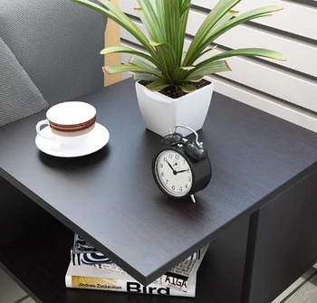 Kūrybos sofos pusėje stalo staliukas šiuolaikinės galinės kavos staliukas su sandėliavimo lentynos kambarį miegamojo baldai