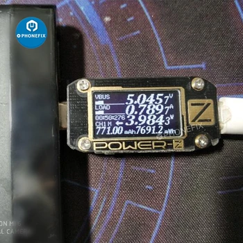 GALIA-Z USB PD Testeris Įtampos ir Srovės Pulsacijos Dvigubo Tipo C Priemonę KM001 USB Digital Voltmeter Bandymai