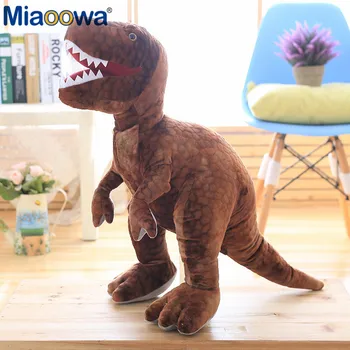 50cm-80cm Modeliavimas Dinozaurų Pliušiniai Žaislai Iškamšos Pliušinis Dinozaurų Pagalvę Tyrannosaurus Rex Lėlės Vaikams Mergaitėms Dovanų