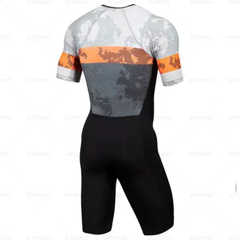 2020 Naujas vasaros lauko kūno triatlonas vyrų dviračių džersis MTB dviratį skinsuit sportinis kostiumas ciclismo dviračių drabužius jumpsuit