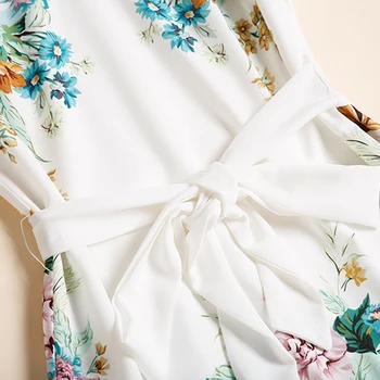 2020 m. Europos Stiliaus Gėlių Spausdinti Vasaros Suknelė Moterims trumpomis Rankovėmis O-Kaklo Sundress Retro Swing 50s 60s Šalis Suknelė Aukštos Kokybės