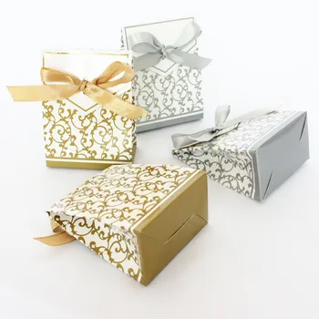 Europos Vestuvių Naudai dėžės ir Krepšiai Saldžiųjų Dovanų Saldainių Dėžutės vestuvėms Kūrybos Saldainiai Šalies Prekių Ačiū Dovanų Šokolado Dėžutė