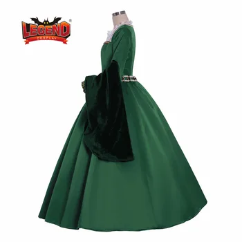 Viktorijos Karalienė Elizabeth Tudor Laikotarpiu Gotika Faire Tudor suknelė cosplay kostiumų Anne Boleyn mėlyna prancūzijos suknelė