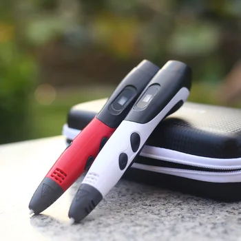 USB 3d rašiklis 3d rankena su Puikių spalvų 1.75 mm abs/pla gijų su gražia stron maišelis gali naudoti galia banko tiekimo