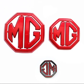 Automobilio Stilius Plastiko Automobilių Lipdukai MG 6 MG ZS Automobiliu Galiniai Emblema Priekinės Grotelės Ženklelis High-end Lipdukai, Auto Išorės Apdailos