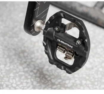 MTB Dviratis savaiminio fiksavimo pedalo nailono DU+3 peilin guolių Kalnų XC Clipless Dviratį BPD dviračio Pedalas Inc Trinkeles pedalą, dviračių dalys